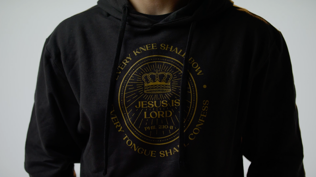 every knee will bow hoodie